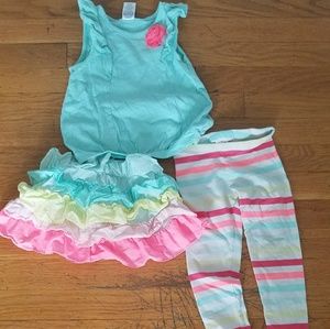 Gymboree 3 piece set size 2T